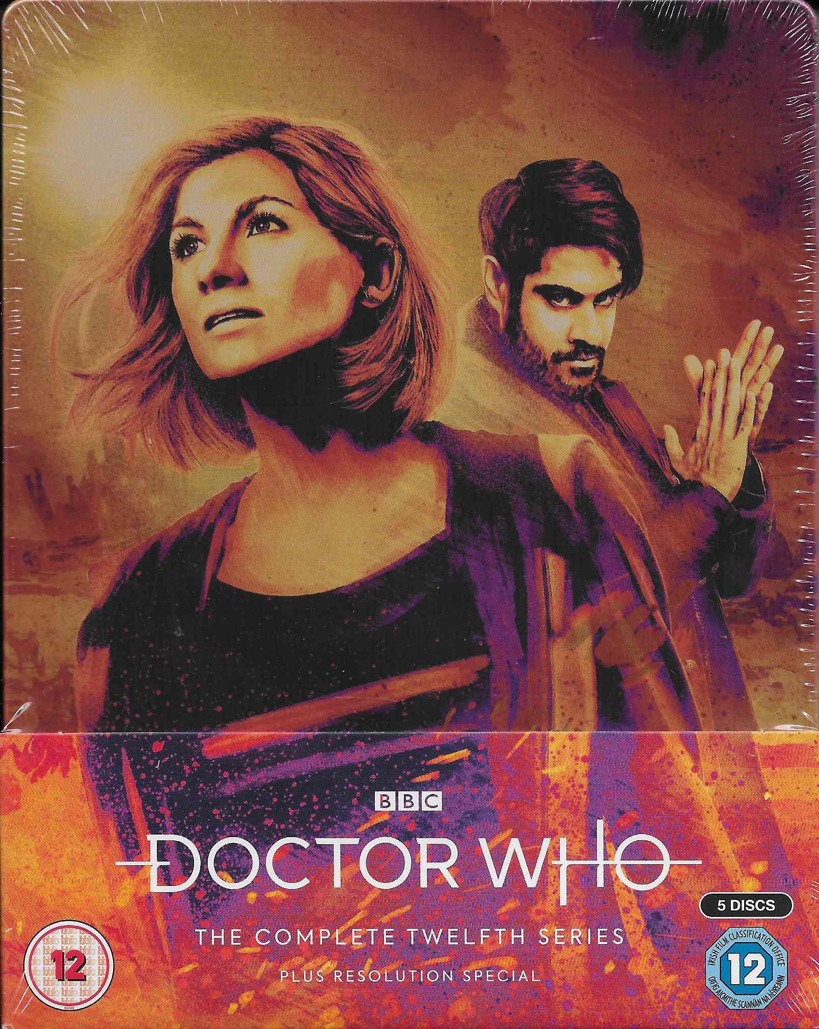 Picture of BBCBD 0498 Doctor Who - The complete twelfth series by artist Chris Chibnall / Ed Hime / Nina Metivier / Vinay Patel / Pete McTighe / Charlene James / Maxine Alderton from the BBC records and Tapes library
